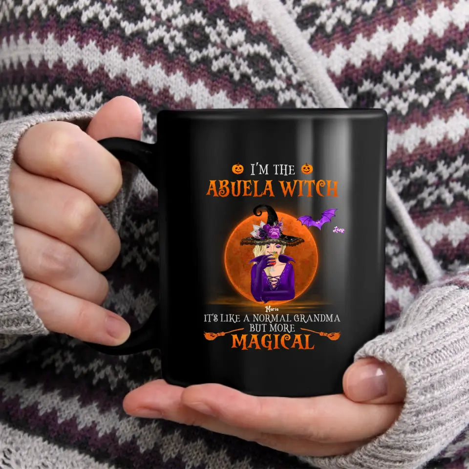 Personalized Mummy Witch Like A Normal Mother Mug Custom Kids Names Present  For Best Mom Halloween B…See more Personalized Mummy Witch Like A Normal