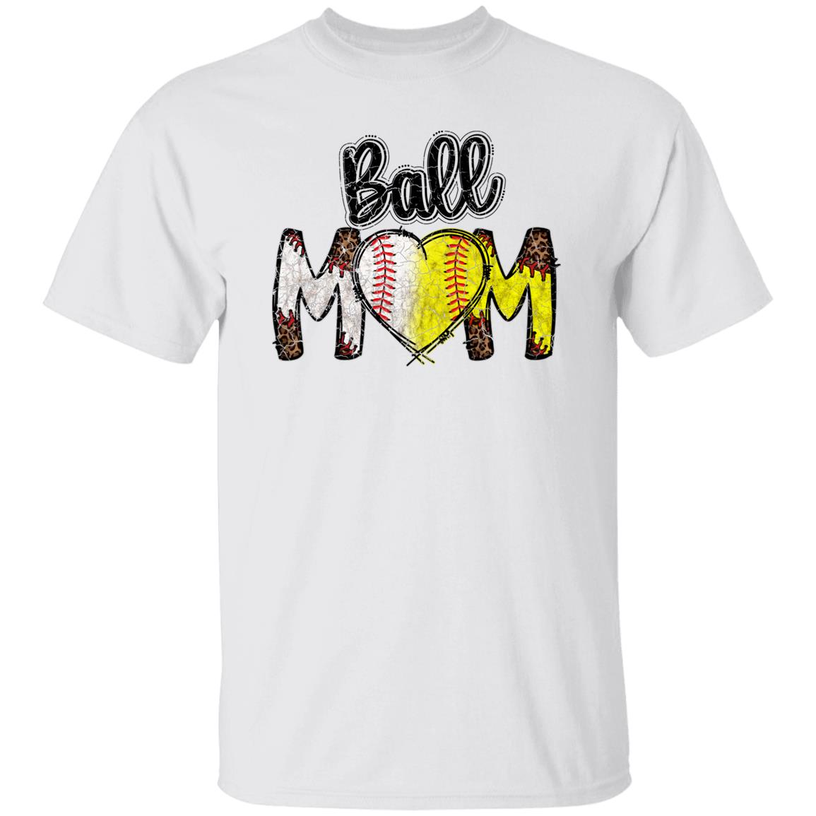 Baseball Mom Shirt Funny Softball Mom Messy Bun Mama Mother's Day