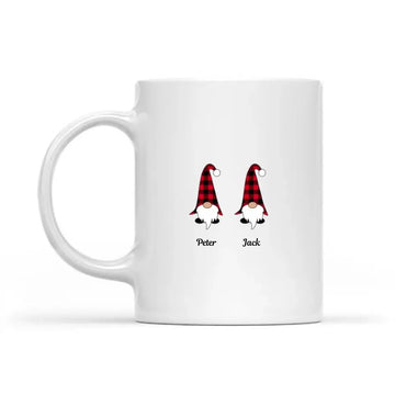 Christmas Gnome Crew Personalized Mug - Christmas Gift Mug For Family