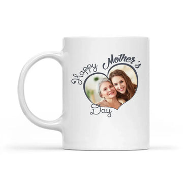Happy Mother’s Day Custom Photo Inserted Mother Personalized Mug, Mother’s Day Gift for Mom, Mama, Parents, Mother, Grandmother