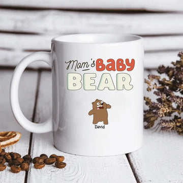 Mom’s Baby Bears, Personalized Mug, Gift For Mom, Grandma