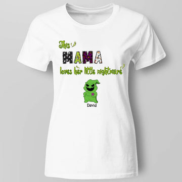 Mom’s Little Nightmare Personalized Shirt - Halloween Gift For Mom, Grandma