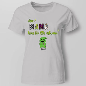 Mom’s Little Nightmare Personalized Shirt - Halloween Gift For Mom, Grandma