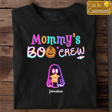 Personalized Halloween Mommy's Boo Crew Shirt - Hoodie - Sweatshirt