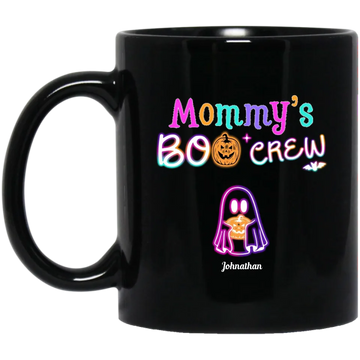 Personalized Halloween Mommy's Boo Crew Mug - Gift Coffee Mugs