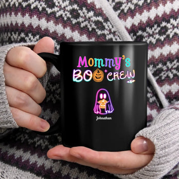 Personalized Halloween Mommy's Boo Crew Mug - Gift Coffee Mugs