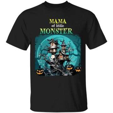 Mama of Little Monsters Personalized Shirt, Halloween Gift for Mom, Grandma