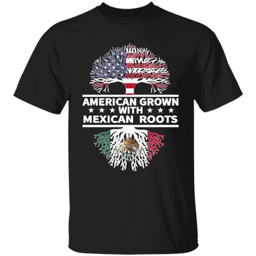 American Grown with Country Roots, Custom Country Flag Personalized Shirt, Sweatshirt, Hoodie