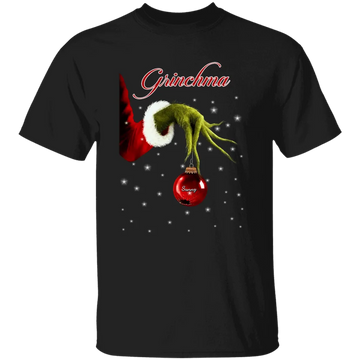 Grinchma Christmas - Grandma Personalized Shirt, Custom Gift For Nana, Grandma, Grandmother, Grandparents