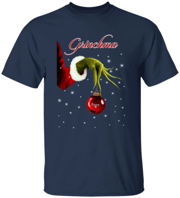 Grinchma Christmas - Grandma Personalized Shirt, Custom Gift For Nana, Grandma, Grandmother, Grandparents