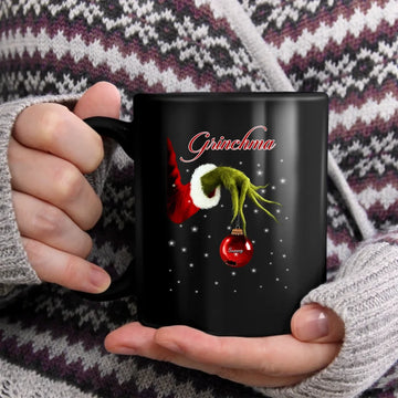 Grinchma Christmas - Grandma Personalized Mug, Custom Gift For Nana, Grandma, Grandmother, Grandparents