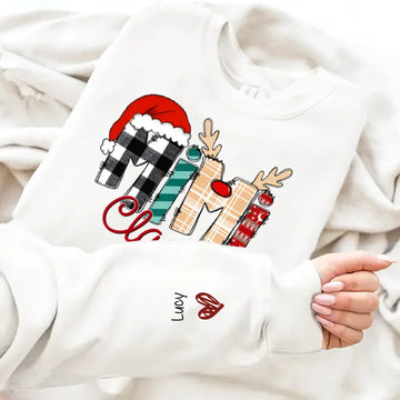 Gigi Claus Custom Sweatshirt - Best Family Christmas Gift for Grandma