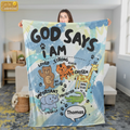 Fleece Blanket Mockup 3
