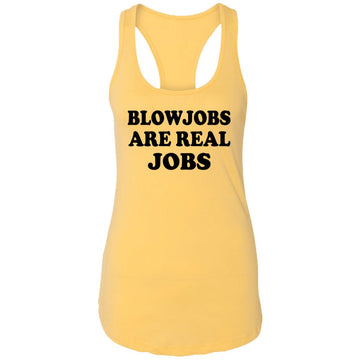 Blowjobs are real Jobs Shirt, Women's Crop T-Shirt