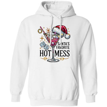 Santa’s Favorite Hot Mess Christmas Gifts Shirt