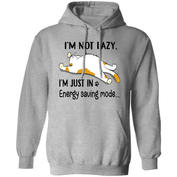 I'm Not Lazy I'm Just In Energy Saving Mode Cat Funny Shirt