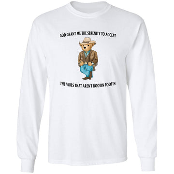 God Grant Me The Serenity To Accept Serenity Bear T-Shirt