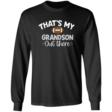 That's My Grandson Out There Football Graphic Tee Shirt