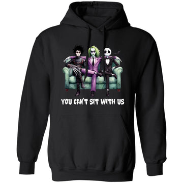 You Can't Sit With Us Halloween Shirt, Scary Halloween T-Shirt, Horror Friends Shirt, Horror Movies Halloween Hoodie, SweatShirt