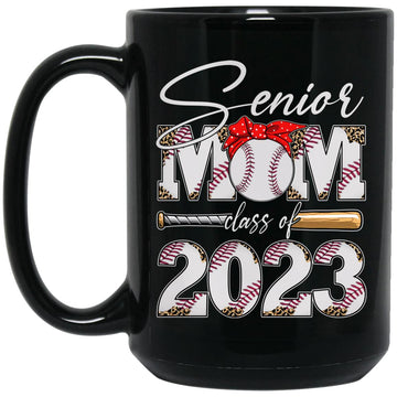 Senior Mom Class Of 2023 Baseball Graduation Mama 2023 Grad Gift Mug