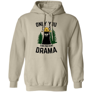 Funny Drama Llama Only You Can Prevent Drama Sarcastic Lover Shirt
