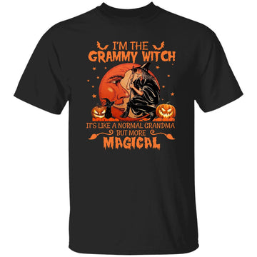 I'm The Grammy Witch It's Like A Normal Grandma But More Magical Shirt – Halloween Witch Costume