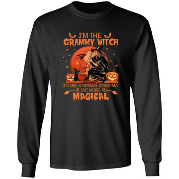 I'm The Grammy Witch It's Like A Normal Grandma But More Magical Shirt – Halloween Witch Costume