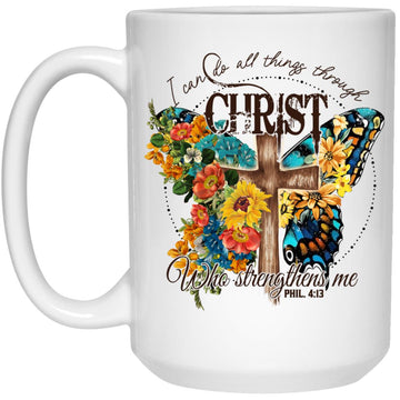 I Can Do All Things Through Christ Who Strengthens Me Gift Mug