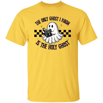 The Only Ghost I Know Is The Holy Ghost Boo Halloween Shirt