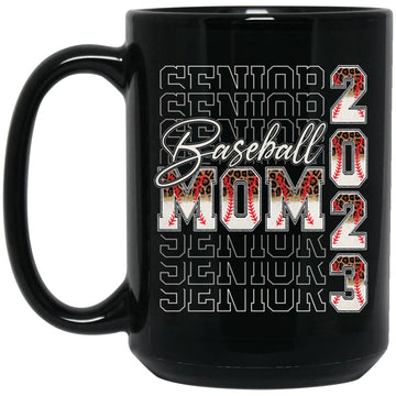Senior Mom Class Of 2023 Baseball Graduation Mama 2023 Grad Gift Mug