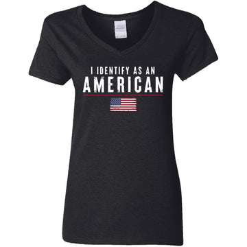 I Identify As An American Independence Day Shirt 4th Of July T-Shirt