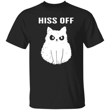 Hiss Off Cat Shirt – Funny Cat Tees – Cat Graphic T-shirt