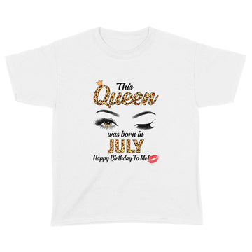 This Queen Was Born In July Funny A Queen Was Born In July Shirt