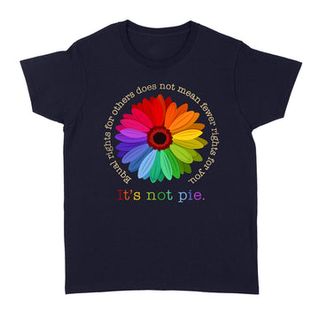 Equal Rights For Others Does Not Mean Fewer Rights For You It's Not Pie Shirt - Standard Women's T-shirt