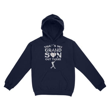 That's My Grandson Out There Baseball Grandma Mother's Day T-Shirt - Standard Hoodie