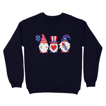 4th Of July Gnomes Funny Shirt -  Freedom Shirt,  Fourth Of July Shirt, Patriotic Shirt, Independence Day Shirts, Patriotic Family Shirts, Memorial Day Gift - Standard Crew Neck Sweatshirt