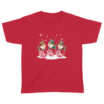 Snowman's Faith hope love Christmas Shirt