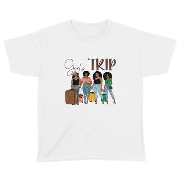 Black Girls Trip Funny Shirt - Standard Youth T-shirt