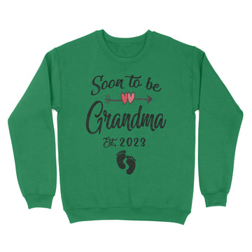 Soon To Be Grandma 2023 Funny Mother's Day For New Grandma Shirt - Standard Crew Neck Sweatshirt