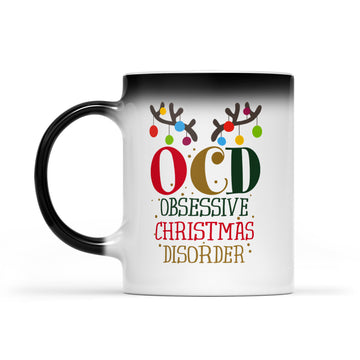 I Have OCD Mug, Obsessive Christmas Disorder Mug, Funny Christmas Mug, Christmas Gift, Obsessive Christmas Disorder Mug