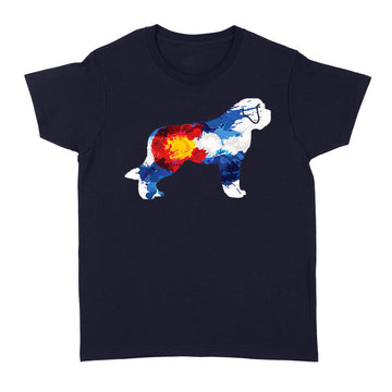 Colorado Saint Bernard Dog - Rocky Mountain Shirt - Standard Women's T-shirt