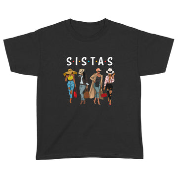 Sistas Afro Women Together, Women tshirt, Women Birthday Tee Shirt - Standard Youth T-shirt