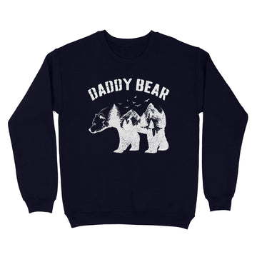 Daddy Bear Best Dad Tshirt Fathers Day Father Pop Gifts Men Shirt - Standard Crew Neck Sweatshirt