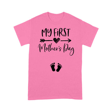 My First Mother's Day Pregnancy Announcement Funny Shirt - Standard T-shirt