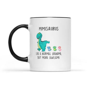 Mimisaurus Like A Normal Grandma But More Awesome Mother's Day Mug - Accent Mug