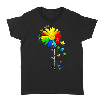 Autism Awareness Women Kids Mom Choose Kind Autism Gift Shirt - Standard Women's T-shirt