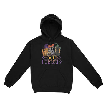 Hocus Purrcus Halloween Witch Cats Funny Parody Shirt - Standard Hoodie