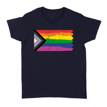Pride Month Lgtbq Rainbow Black Pride Flag Shirt - Standard Women's T-shirt