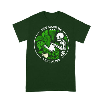 Skeleton You Make Me Feel Alive Funny Shirt - Standard T-shirt