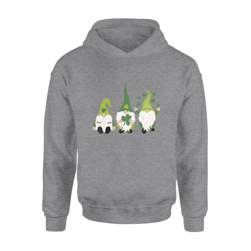 Gnome Leprechaun Tomte Green Gnomes St. Patrick's Day T-Shirt - Standard Hoodie